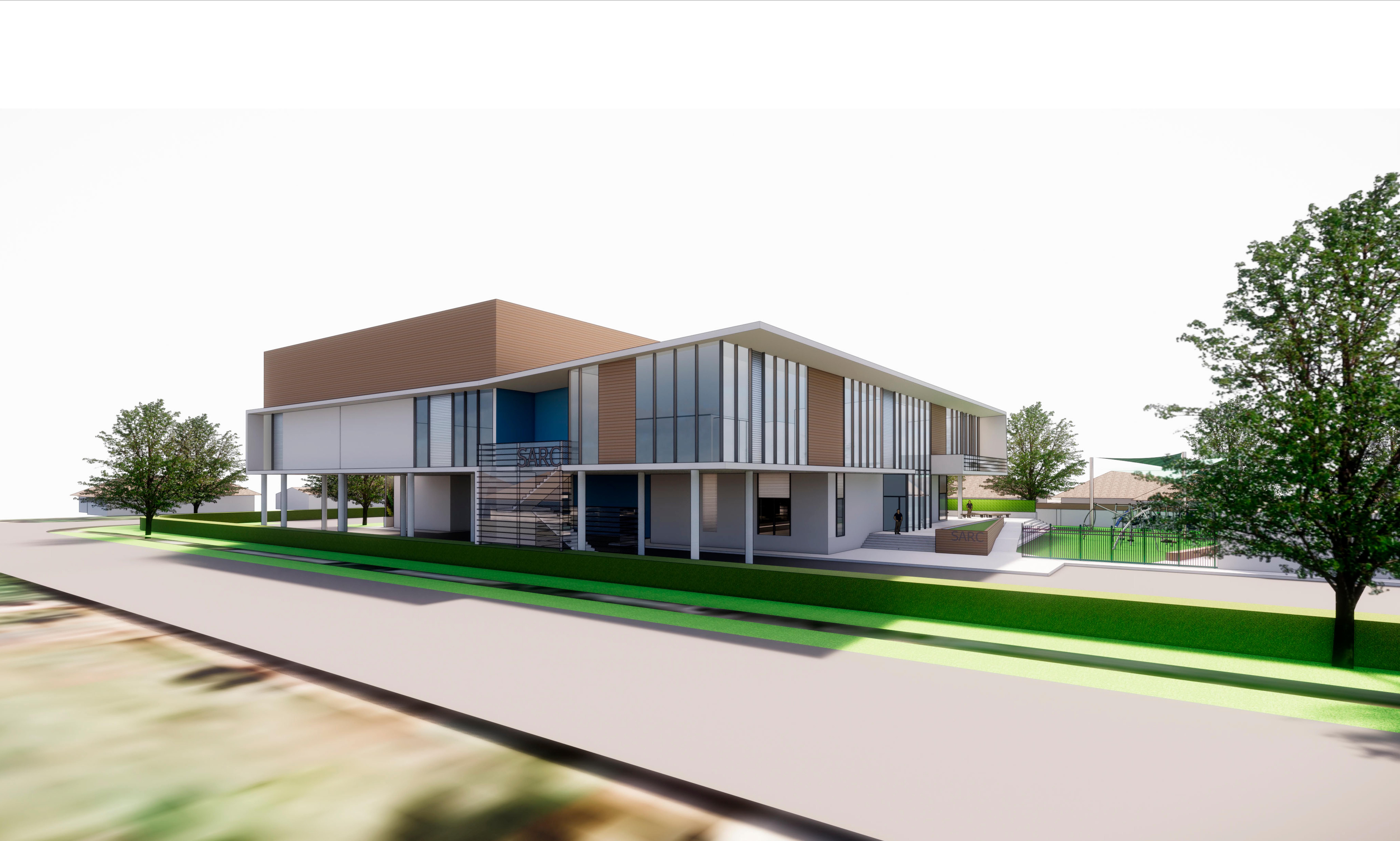 New Two Story Shore Acres Recreation Center Will Offer More Space For Programs And Parking