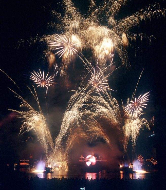 Epcot's IllumiNations: Reflections of Earth, a nighttime fireworks production, has been around for 20 years. Walt Disney World Epcot's IllumiNations: Reflections of Earth, a nighttime fireworks production, has been around for 20 years. Walt Disney World