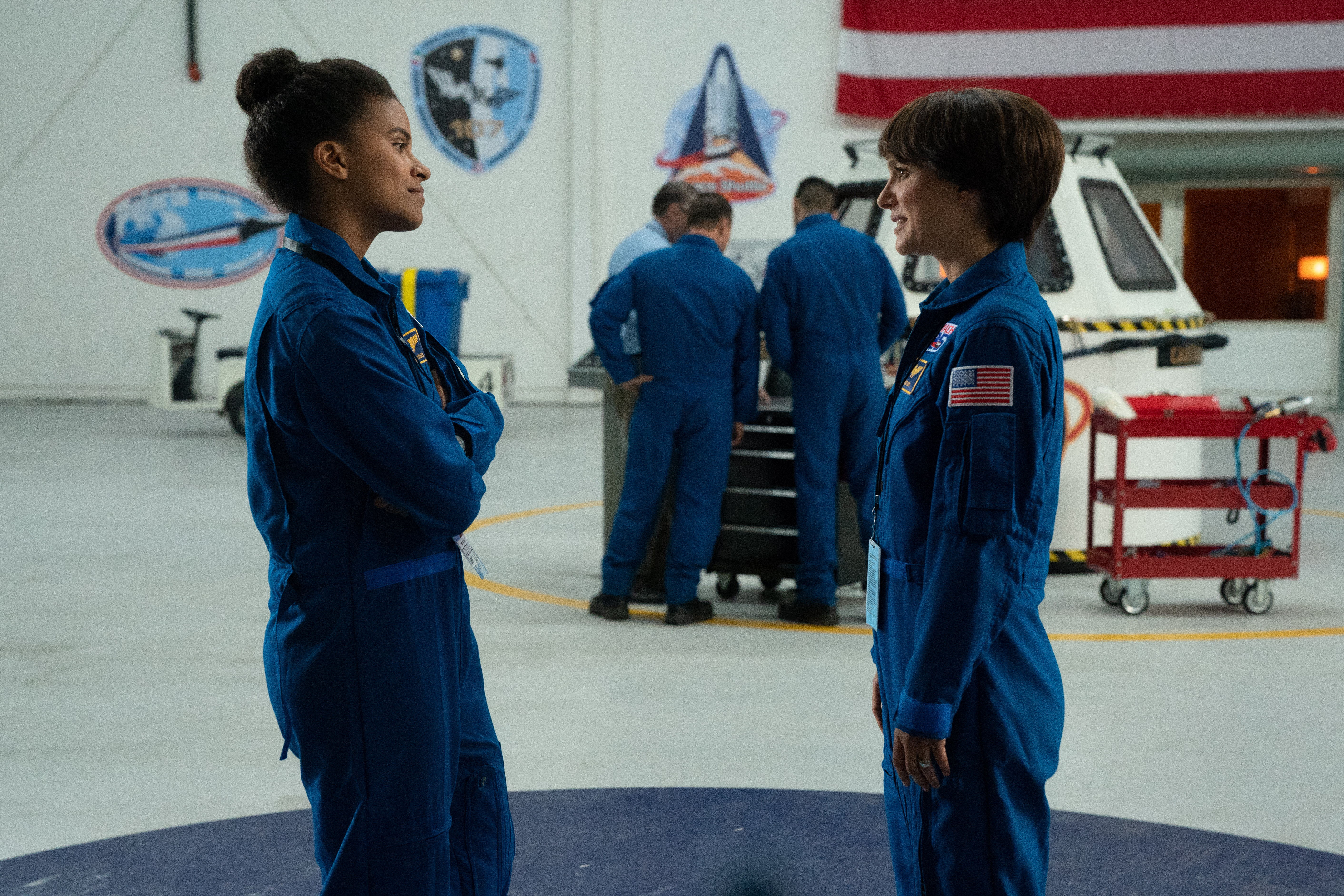 Zazie Beetz and Natalie Portman in Zazie Beetz and Natalie Portman in