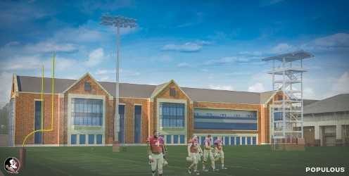 A rendering of Florida State's proposed football-only facility, which is still in the fundraising stages. (Courtesy: FSU) A rendering of Florida State's proposed football-only facility, which is still in the fundraising stages. (Courtesy: FSU)