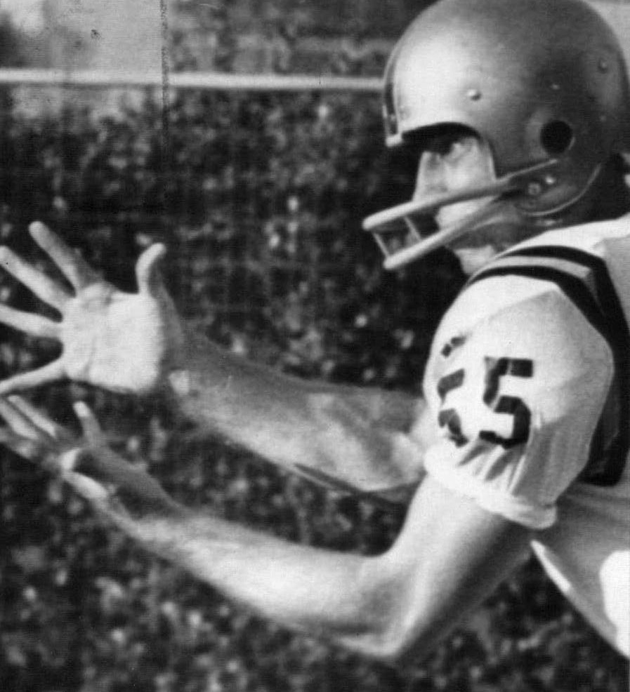 Florida State's Fred Biletnikoff. (Times, 1964) Florida State's Fred Biletnikoff. (Times, 1964)