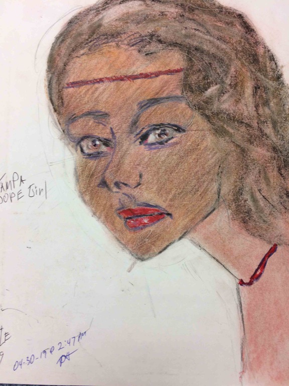 Sketch of a woman Samuel Little claims to have killed somewhere in Tampa Bay. FBI Sketch of a woman Samuel Little claims to have killed somewhere in Tampa Bay. FBI
