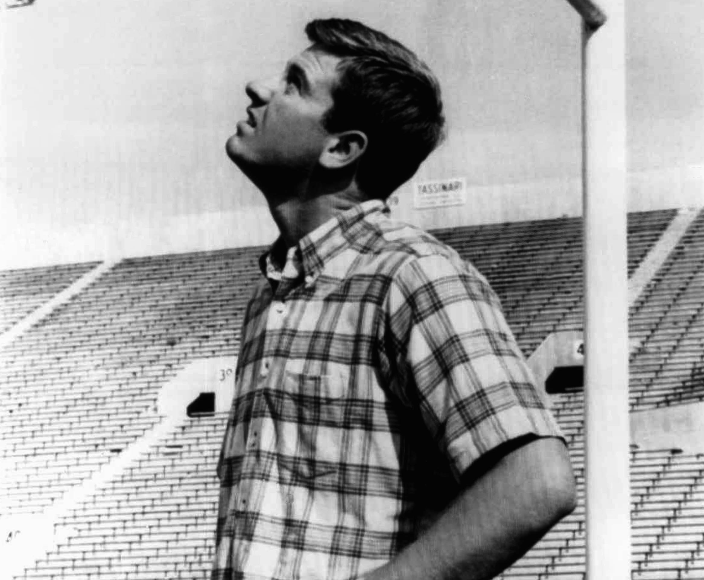 Photo shows Florida's Steve Spurrier on the field at Gainesville, Florida, on Nov. 2, 1966. He was named Associated Press Back of the Week after he completed 27 passes against Auburn and kicked a 40-yard field goal that gave the unbeaten Gators a 30-27 victory. (AP Photo) Photo shows Florida's Steve Spurrier on the field at Gainesville, Florida, on Nov. 2, 1966. He was named Associated Press Back of the Week after he completed 27 passes against Auburn and kicked a 40-yard field goal that gave the unbeaten Gators a 30-27 victory. (AP Photo)