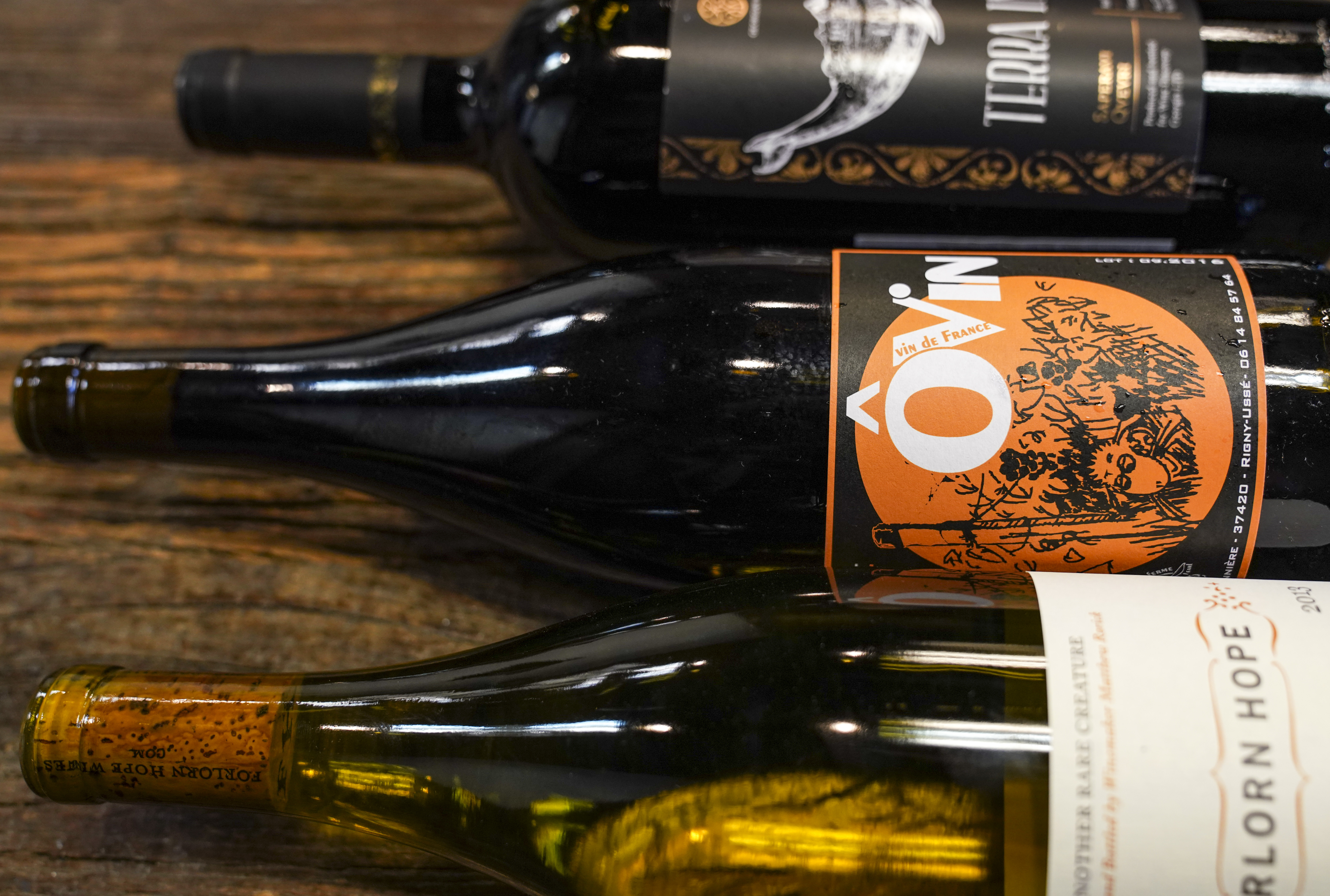A bottle of Ovin, a red table wine from France, is pictured at Edison: Food + Drink Lab in Tampa. MARTHA ASENCIO-RHINE | Times A bottle of Ovin, a red table wine from France, is pictured at Edison: Food + Drink Lab in Tampa. MARTHA ASENCIO-RHINE | Times