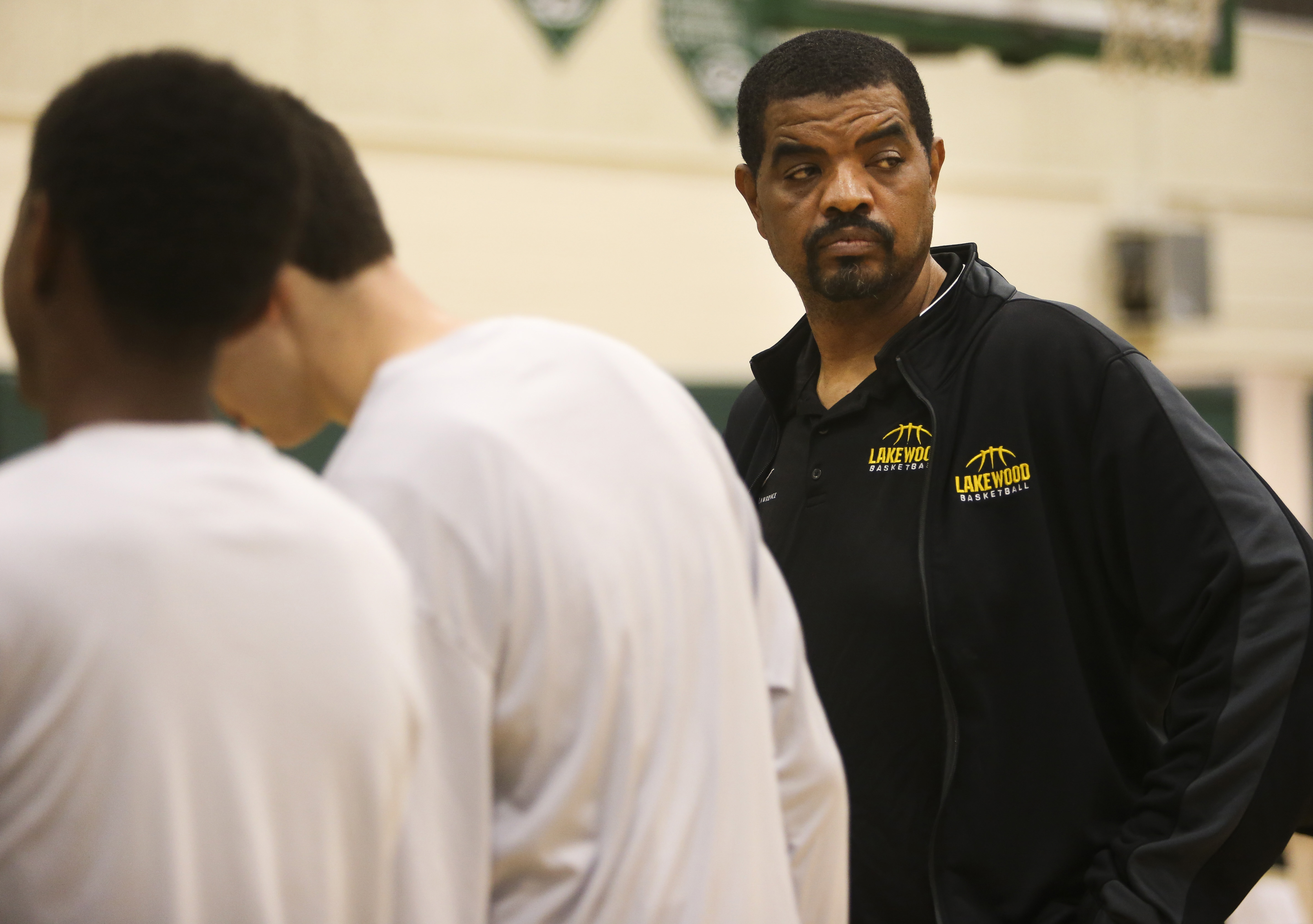 Lakewood boys basketball coach Anthony Lawrence had plans to hold a summer camp, in conjunction with Eckerd College, on campus this summer. Delayed construction on the gym likely will deep six those plans. (DIRK SHADD | Times) Lakewood boys basketball coach Anthony Lawrence had plans to hold a summer camp, in conjunction with Eckerd College, on campus this summer. Delayed construction on the gym likely will deep six those plans. (DIRK SHADD | Times)