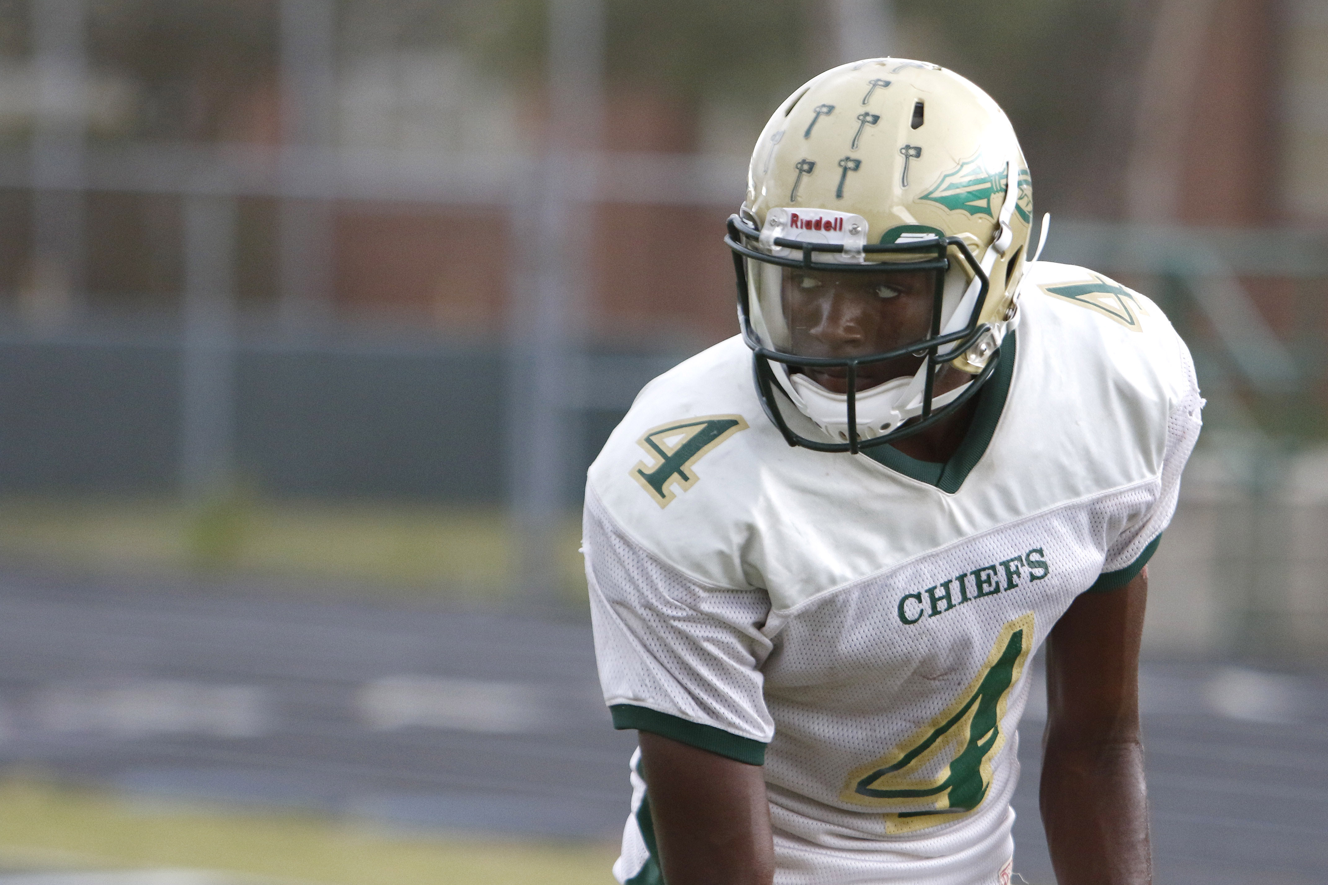 Kaleb Long and Chamberlain have another tough test this week against Armwood. LUIS SANTANA | Times Kaleb Long and Chamberlain have another tough test this week against Armwood. LUIS SANTANA | Times