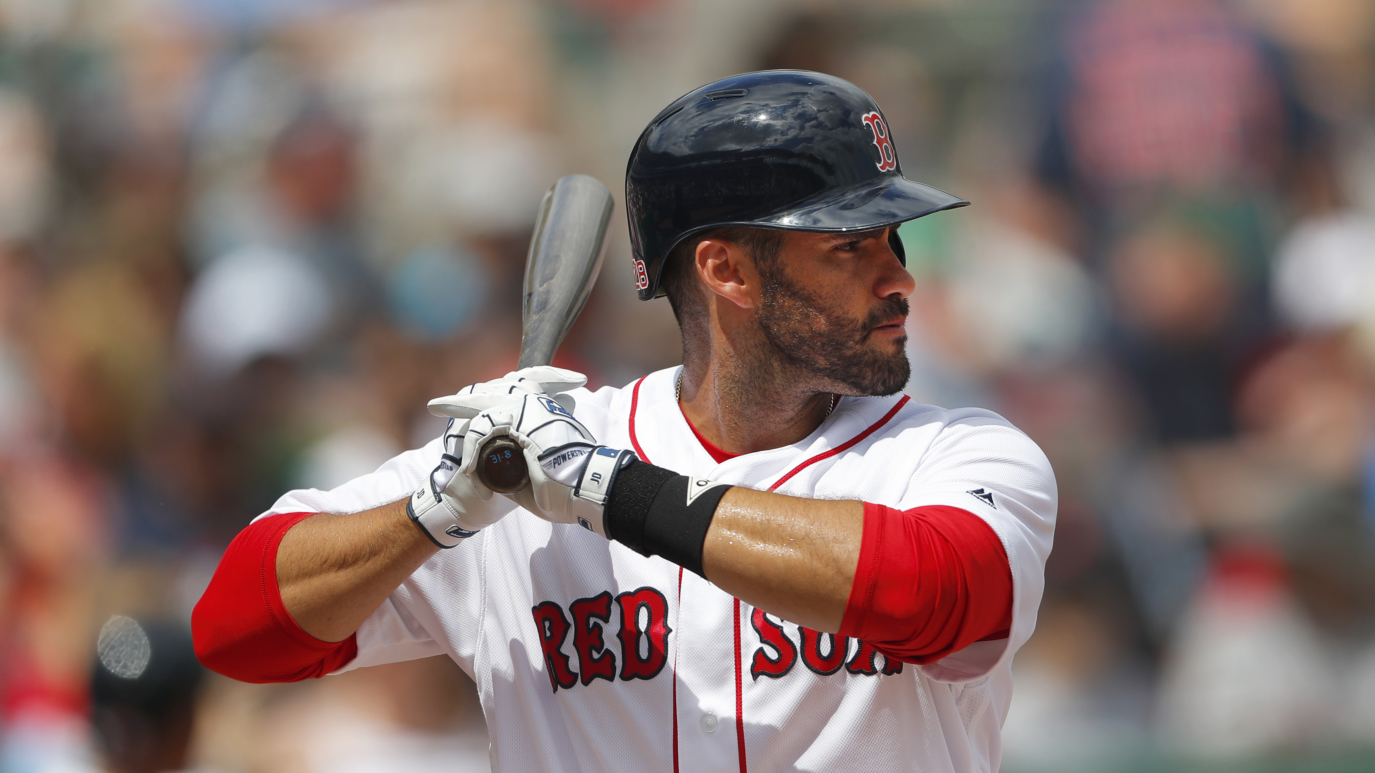 Boston's J.D. Martinez (28) thinks the concept of the opener is Boston's J.D. Martinez (28) thinks the concept of the opener is