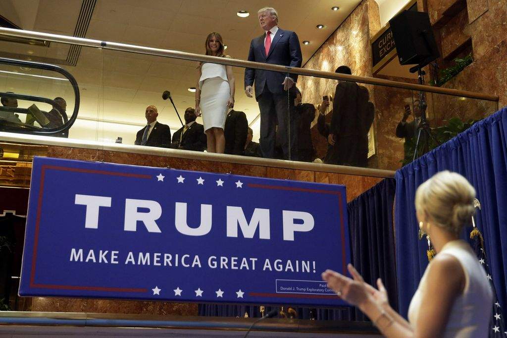 4 Years In Trump Fondly Recalls Trump Tower Campaign Launch