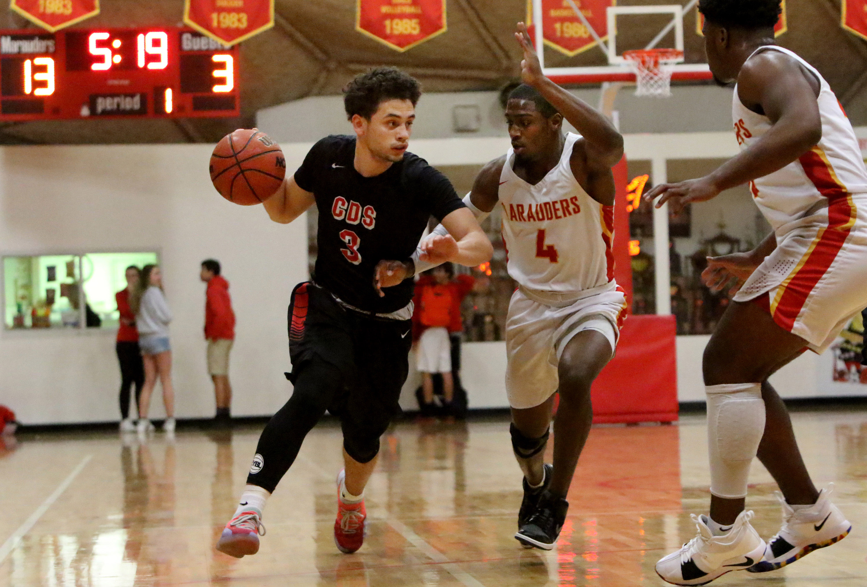 Carrollwood Day's Malcolm Whitlow, left, is among the top three leaders in the state in scoring this season. (DOUGLAS R. CLIFFORD | Times) Carrollwood Day's Malcolm Whitlow, left, is among the top three leaders in the state in scoring this season. (DOUGLAS R. CLIFFORD | Times)