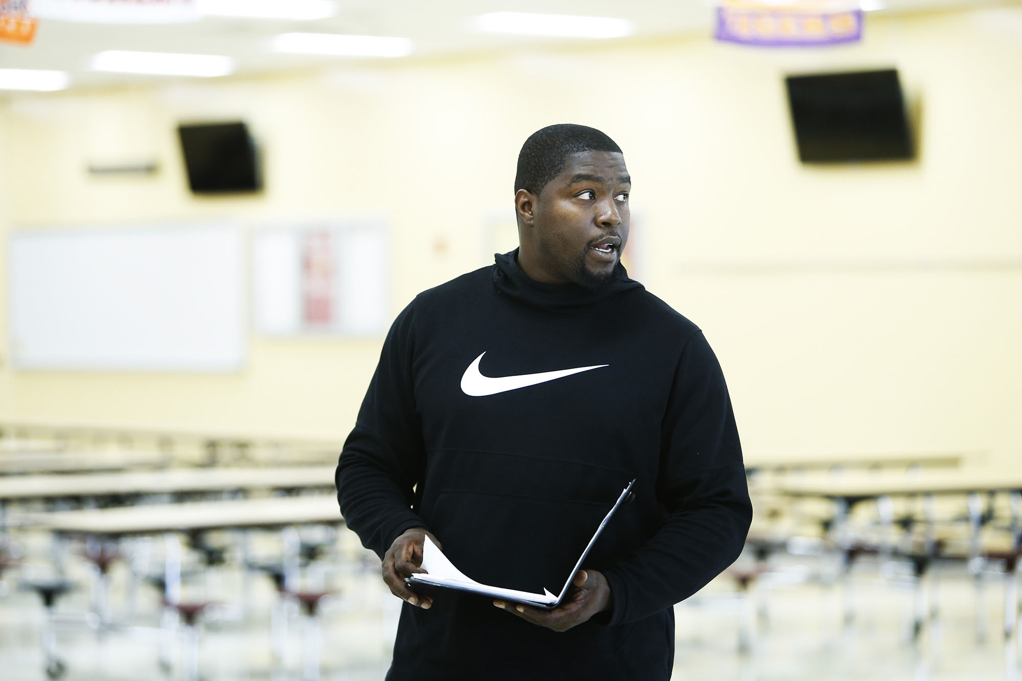 Mike Williams is Middleton High's new football coach. OCTAVIO JONES | Times Mike Williams is Middleton High's new football coach. OCTAVIO JONES | Times