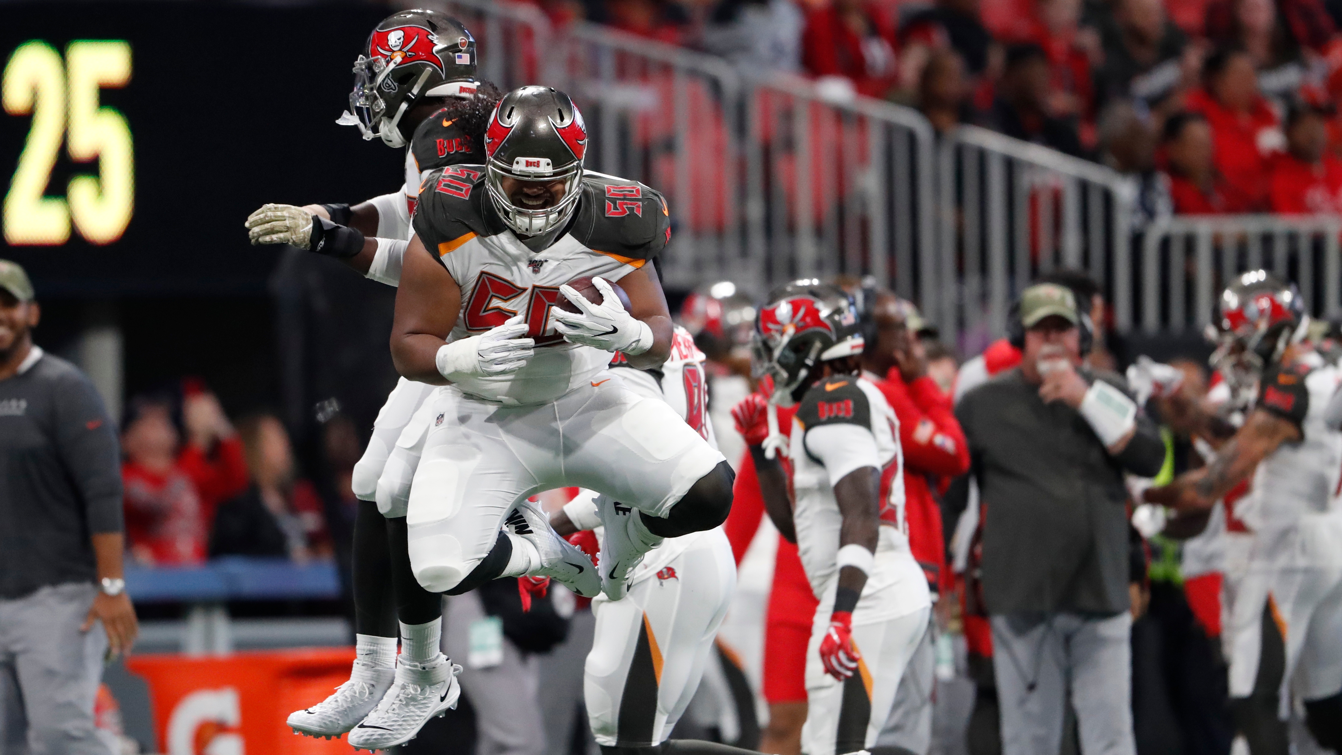 Could Bucs Defensive Tackle Vita Veas Td Be The Start Of