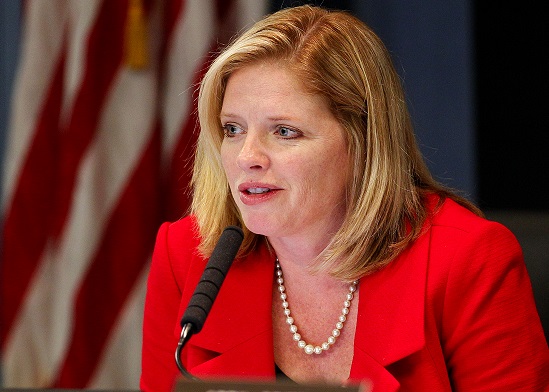 Hillsborough County School Board member Cindy Stuart is waiting to see the candidate pool as the district searches for its next superintendent. Wallace, Daniel | Tampa Bay Times Hillsborough County School Board member Cindy Stuart is waiting to see the candidate pool as the district searches for its next superintendent. Wallace, Daniel | Tampa Bay Times