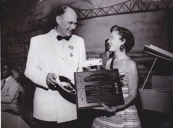 J.C. and Virginia Seymour at the Dedication Ball Sept. 3, 1954 at the St. Petersburg Coliseum. Tampa Bay Times J.C. and Virginia Seymour at the Dedication Ball Sept. 3, 1954 at the St. Petersburg Coliseum. Tampa Bay Times