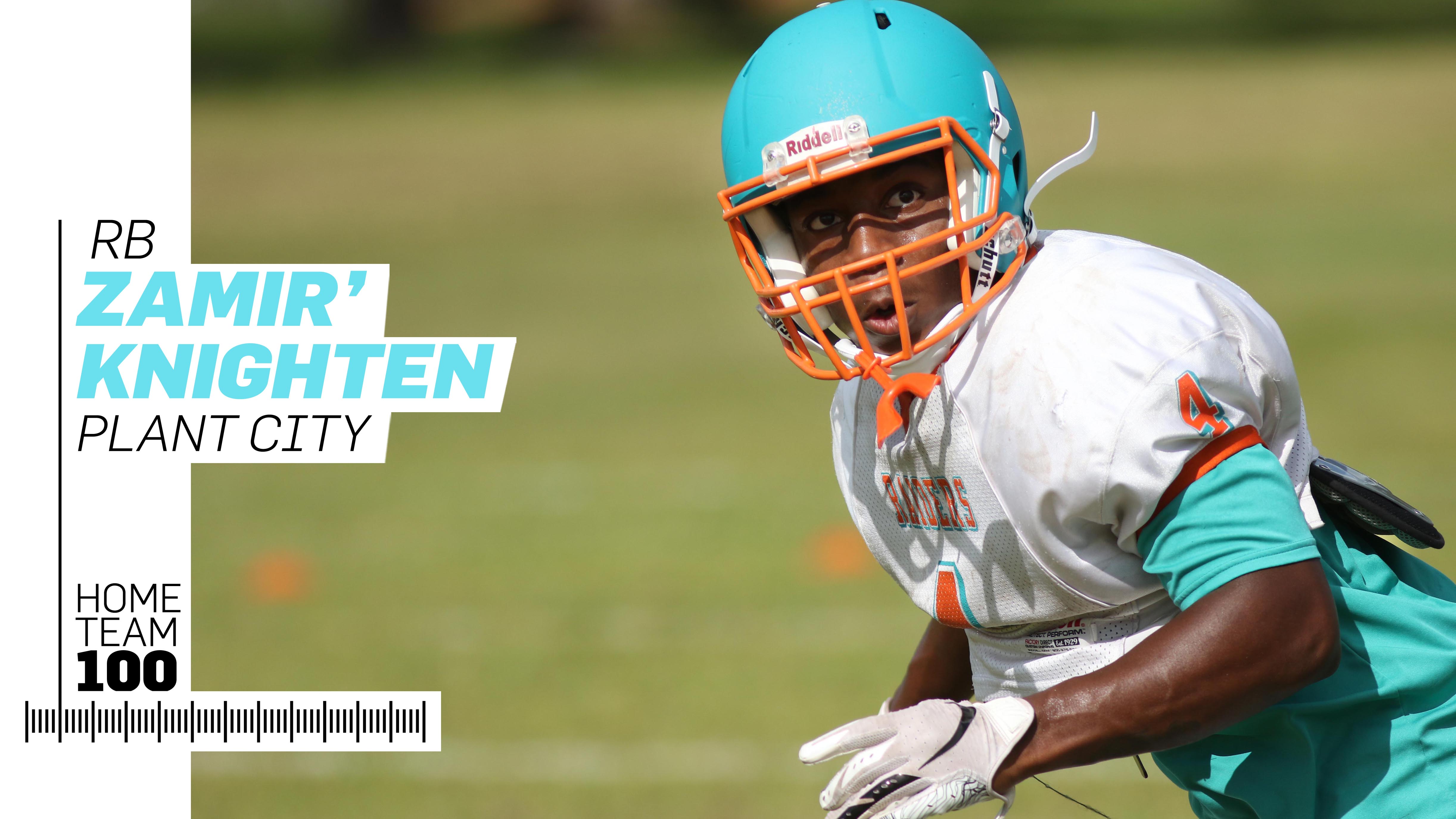 Plant City's Zamir' Knighten ( SCOTT PURKS | Special to the Times) Plant City's Zamir' Knighten ( SCOTT PURKS | Special to the Times)
