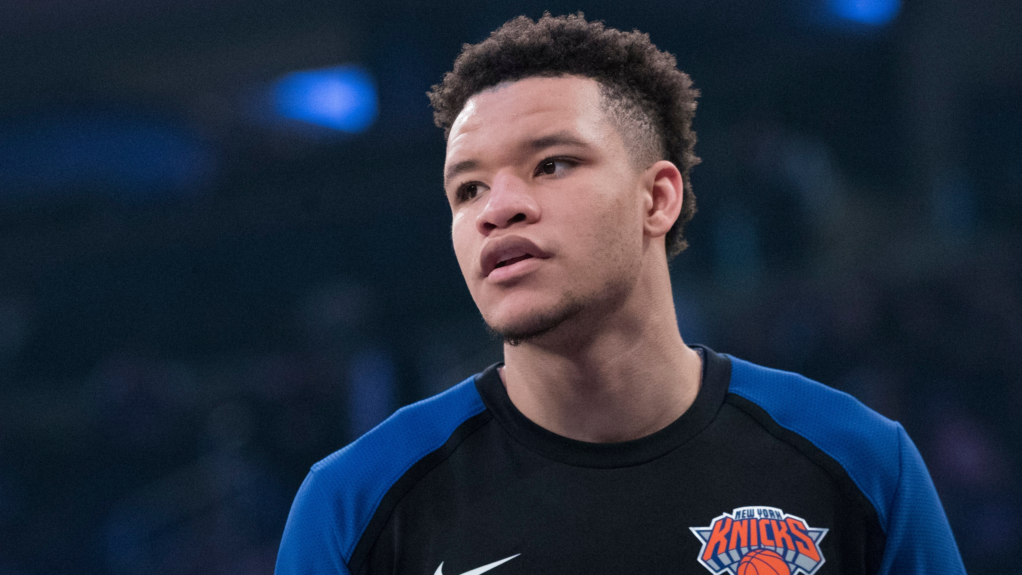 Tampa Catholic alumnus and New York Knicks forward Kevin Knox. (AP Photo/Mary Altaffer) Tampa Catholic alumnus and New York Knicks forward Kevin Knox. (AP Photo/Mary Altaffer)