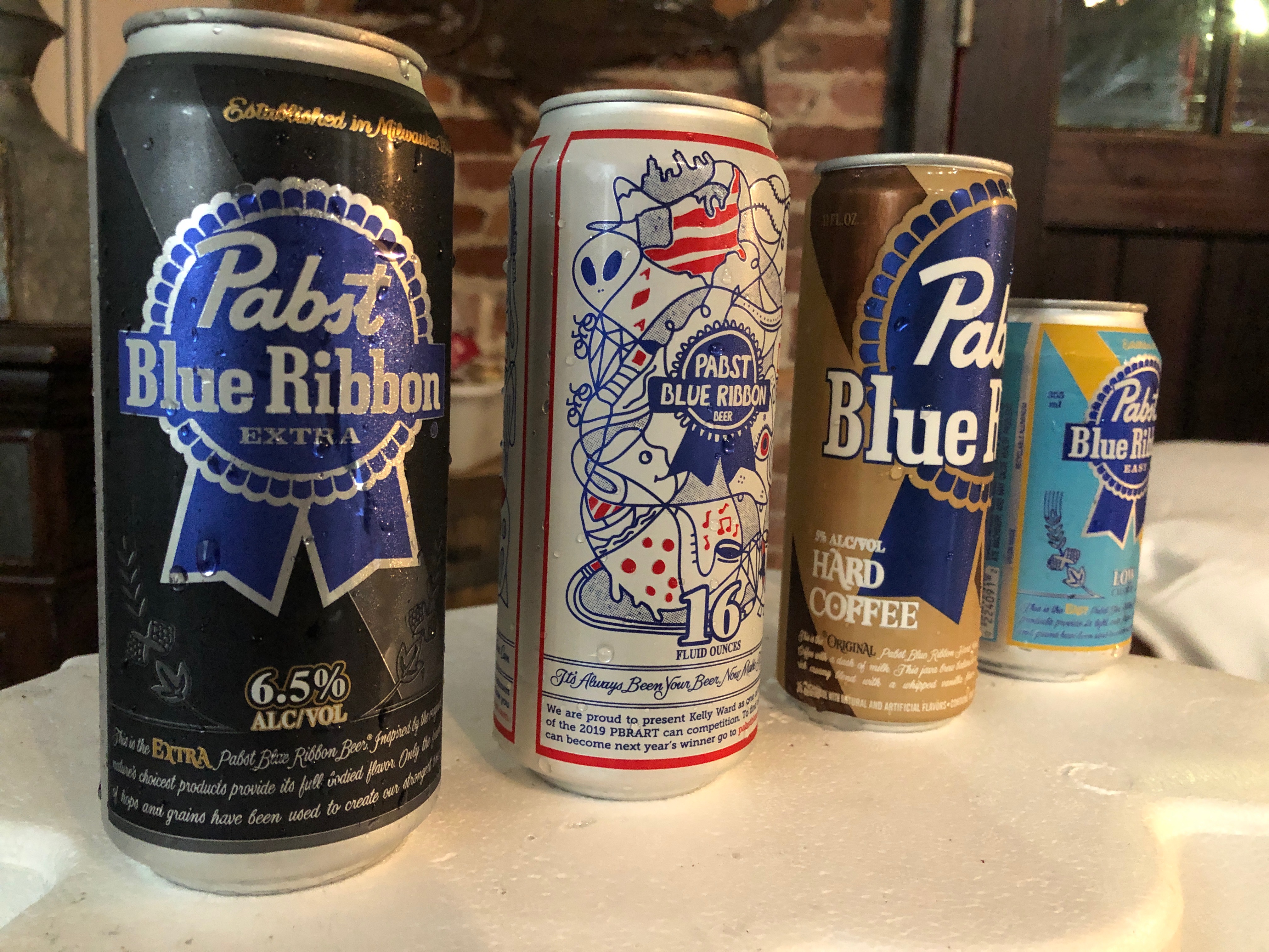 PBR's new product lineup includes a higher proof beer, hard coffee and low-calorie beer. A hard seltzer is also coming. Daniel Figueroa IV PBR's new product lineup includes a higher proof beer, hard coffee and low-calorie beer. A hard seltzer is also coming. Daniel Figueroa IV