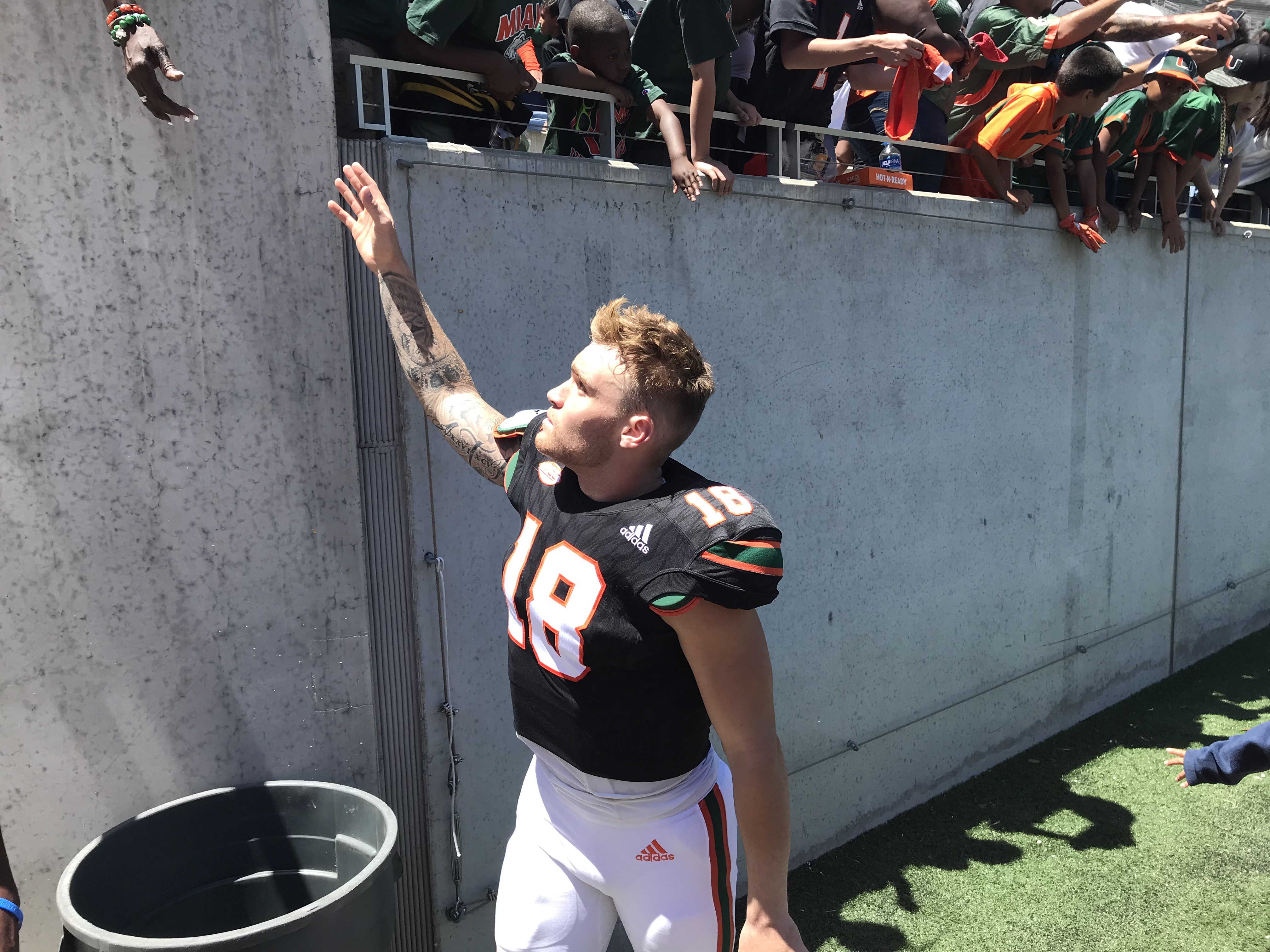 Not everyone in the transfer portal found a home like new Miami Hurricanes quarterback Tate Martell. (MATT BAKER | TIMES) Not everyone in the transfer portal found a home like new Miami Hurricanes quarterback Tate Martell. (MATT BAKER | TIMES)
