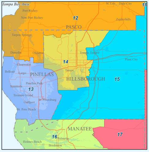 Editorial A Better Congressional District Map For Tampa Bay
