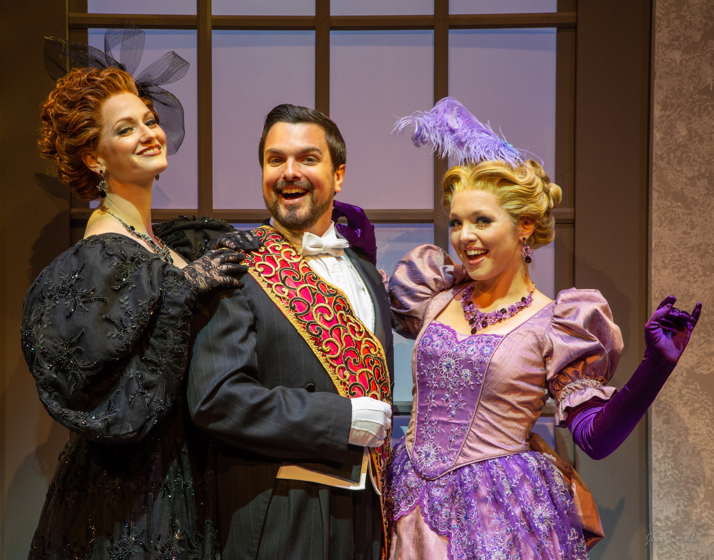 From left: Kelli Butler, Pedro Barbosa and Catie Shelley in the St. Petersburg Opera Company production of From left: Kelli Butler, Pedro Barbosa and Catie Shelley in the St. Petersburg Opera Company production of