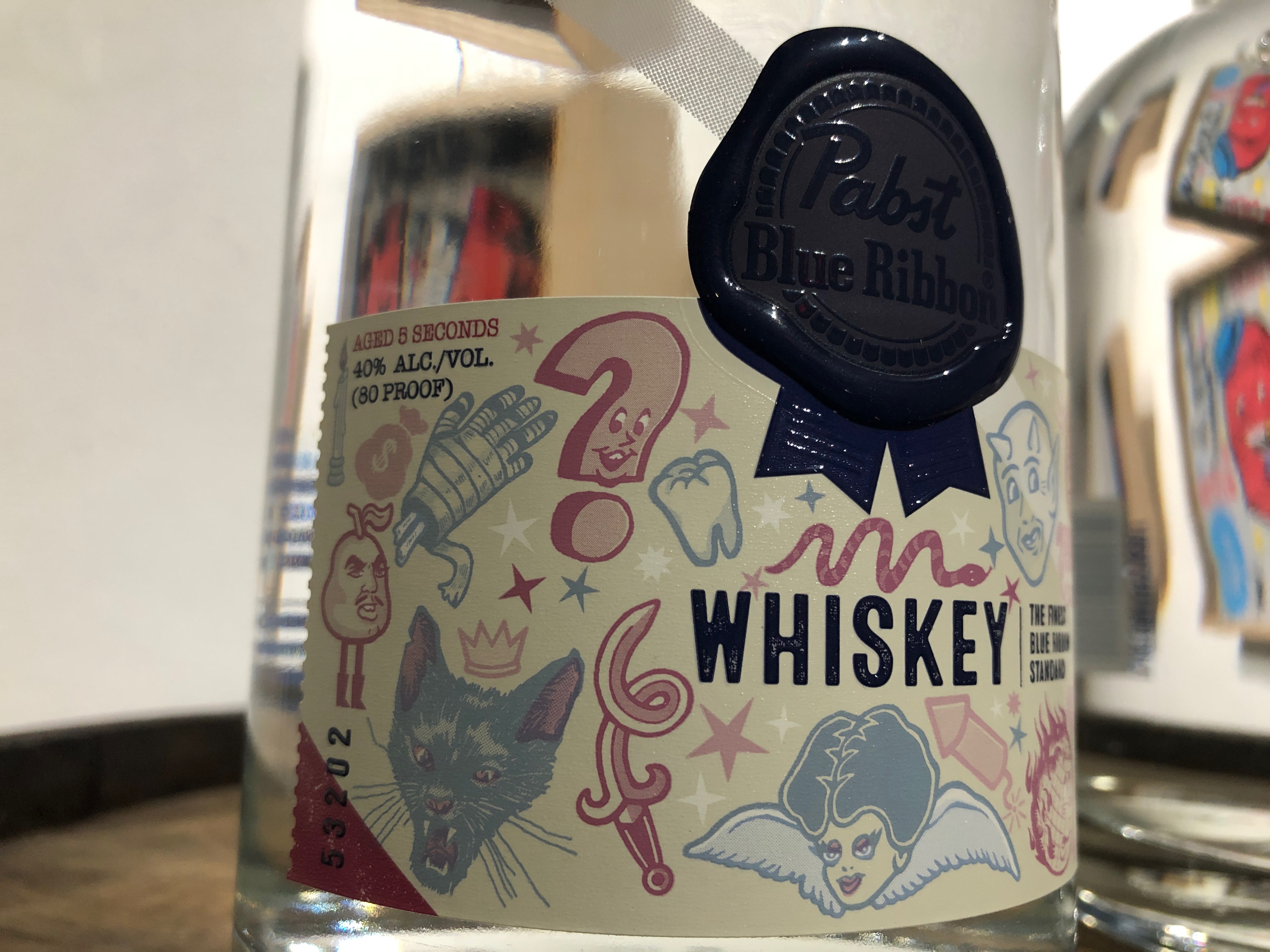 Tampa artist David Cabassa designed a limited edition label for PBR's new whiskey Daniel Figueroa IV Tampa artist David Cabassa designed a limited edition label for PBR's new whiskey Daniel Figueroa IV