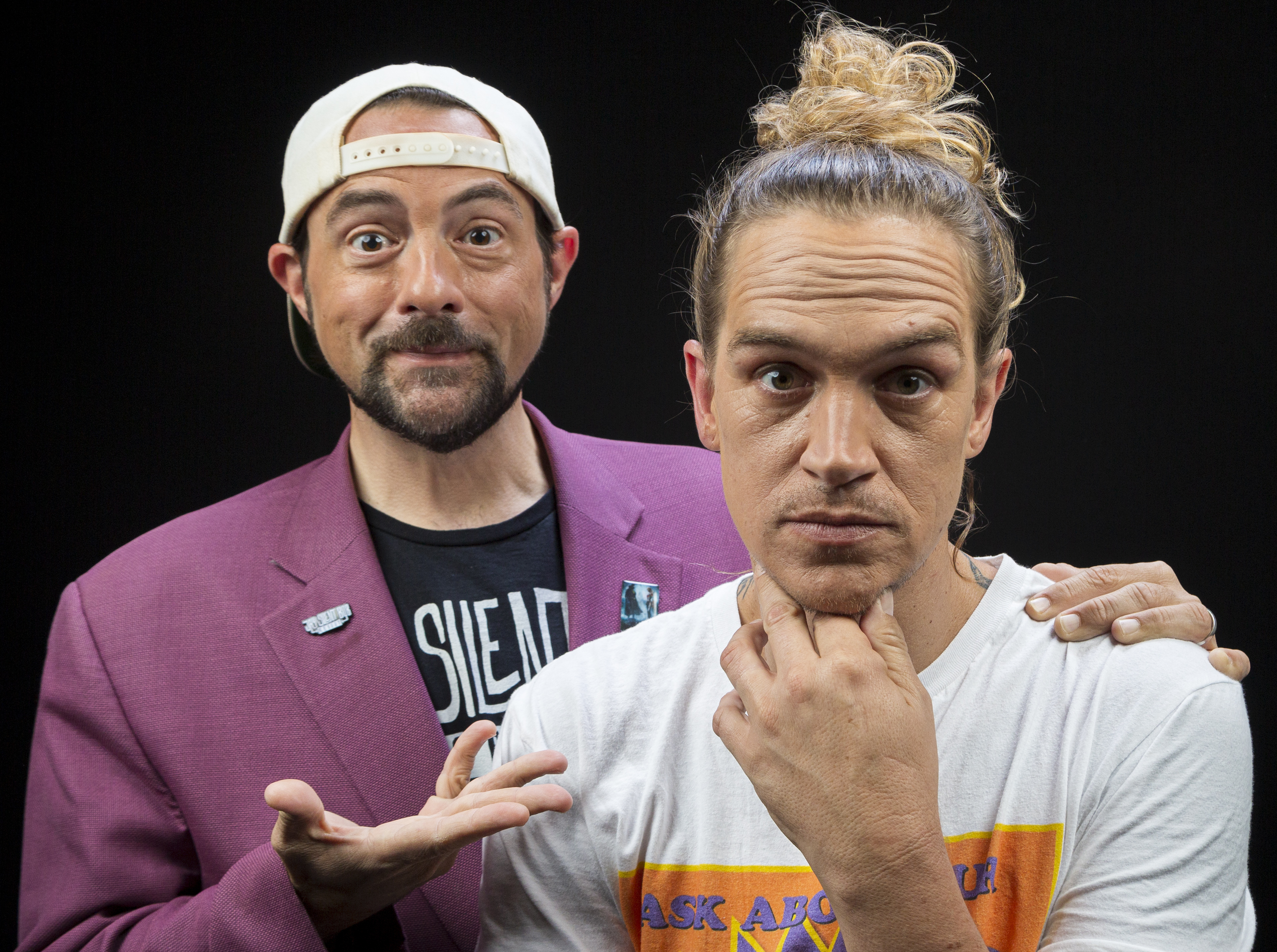 Kevin Smith, left, and Jason Mewes will be at the Tampa Theatre to promote the film Kevin Smith, left, and Jason Mewes will be at the Tampa Theatre to promote the film