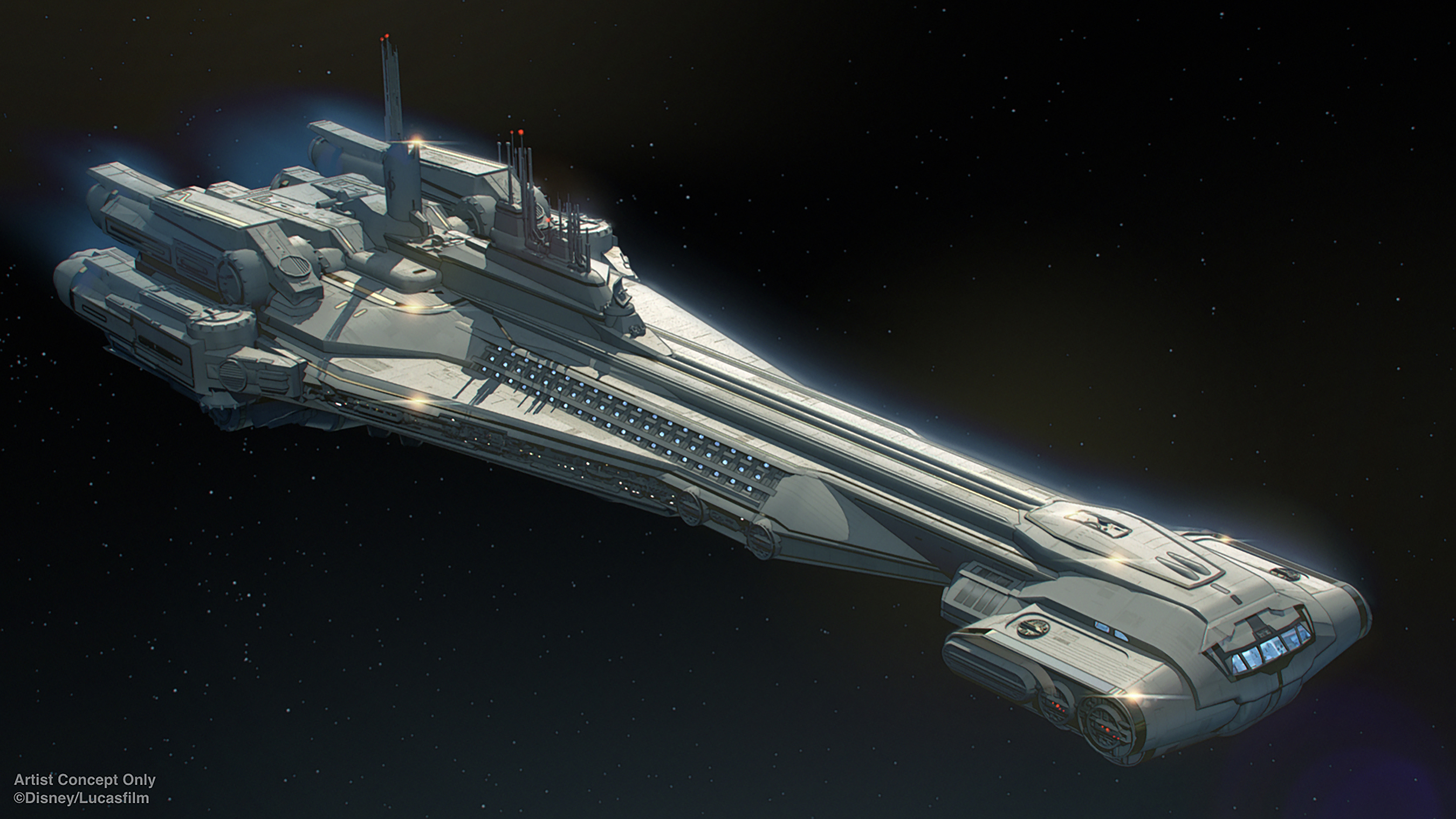 The new Star Wars: Galactic Starcruiser hotel at Walt Disney World will invite guests aboard the 'Starship Halcyon,' a starcruiser known throughout the galaxy for its impeccable service and destinations. Walt Disney World The new Star Wars: Galactic Starcruiser hotel at Walt Disney World will invite guests aboard the 'Starship Halcyon,' a starcruiser known throughout the galaxy for its impeccable service and destinations. Walt Disney World