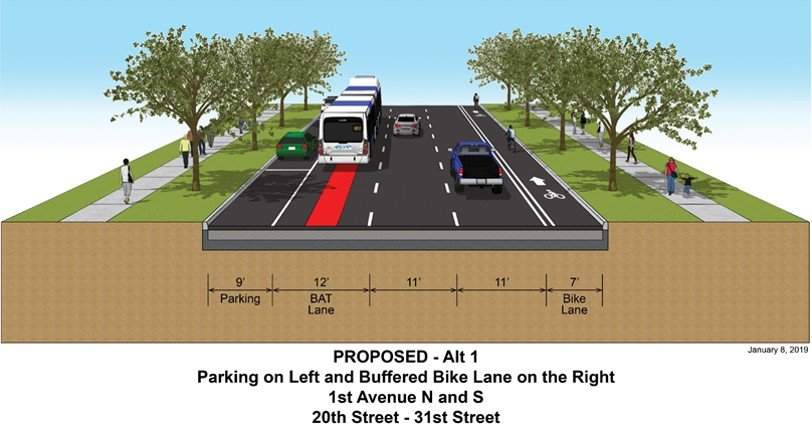 Bat Bus 12 >> St Pete S New Bus Line Forces A Choice Bike Lanes Or Parking Bat Bus 12 >> St Pete S New Bus Line Forces A Choice Bike Lanes Or Parking