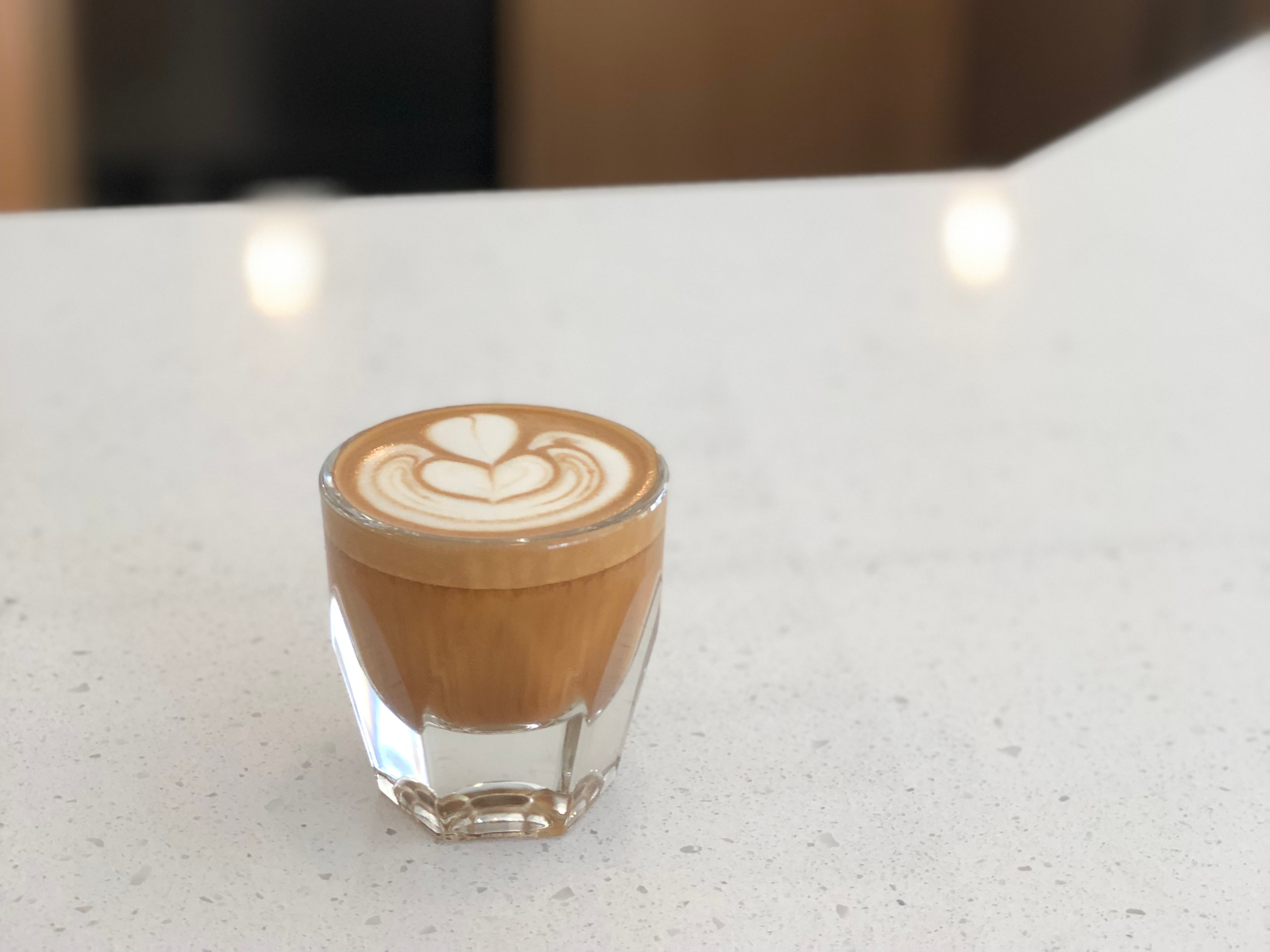 A cortado made with oat milk at Project Coffee in Sarasota. Michelle Stark | Tampa Bay Times A cortado made with oat milk at Project Coffee in Sarasota. Michelle Stark | Tampa Bay Times