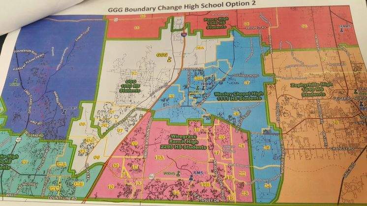 Pasco County Zoning Map Pasco Looks For Ways To Improve On A School Rezoning Process That Left Many  Unhappy