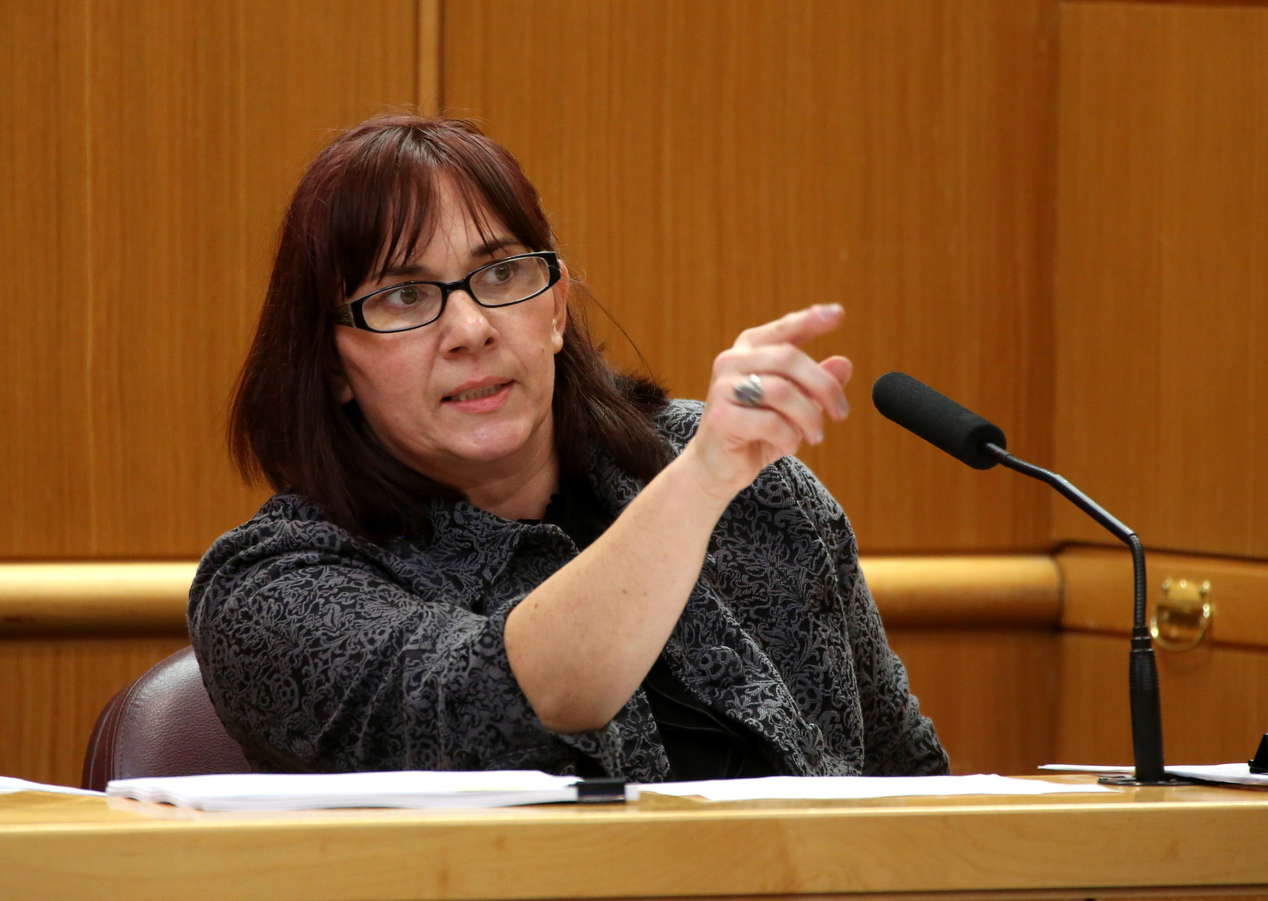 Last week, Tessa Cooper, the former girlfriend of Reynaldo Figueroa Sanabria, testified in his murder trial. On the witness stand Tuesday, Figueroa-Sanabria contested her version of what happened the morning the bodies of John Travlos and Germana Morin were discovered. SCOTT KEELER | Tampa Bay Times Last week, Tessa Cooper, the former girlfriend of Reynaldo Figueroa Sanabria, testified in his murder trial. On the witness stand Tuesday, Figueroa-Sanabria contested her version of what happened the morning the bodies of John Travlos and Germana Morin were discovered. SCOTT KEELER | Tampa Bay Times